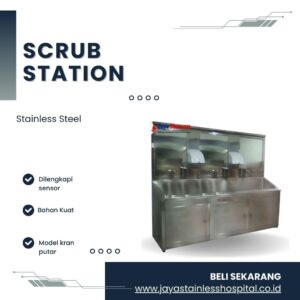 stasiun cuci tangan bedah - Scrub Station