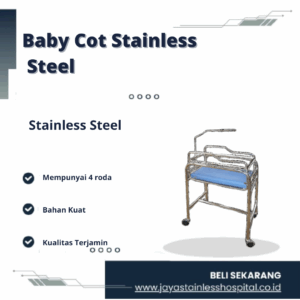 Baby Cot Stainless Steel