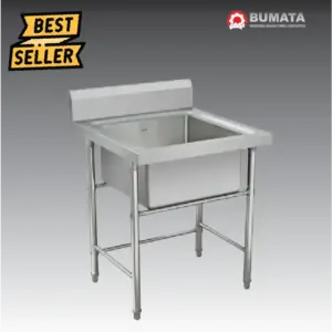 Wastafel Berdiri 1 Lubang