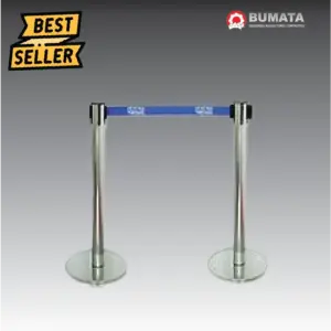 Tiang Antrian Pita Tarik