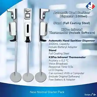 Automatic Hand Sanitizer Dispenser & Stand + K3Pro Infrared Thermometer 1 - KATALOG_8_11zon