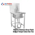 Pot-Sink-Stainless-Keran-Pedal-Dengan-Tempat-Sabun-Dan-Tisu_32_11zon
