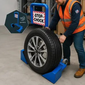 stop chock tire stopper penghenti ban mobil