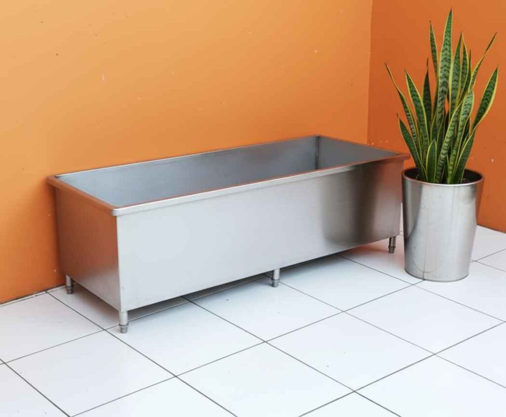 bak thawing makanan stainless