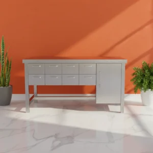 Meja Kerja Stainless