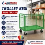 troli besi untuk gudang