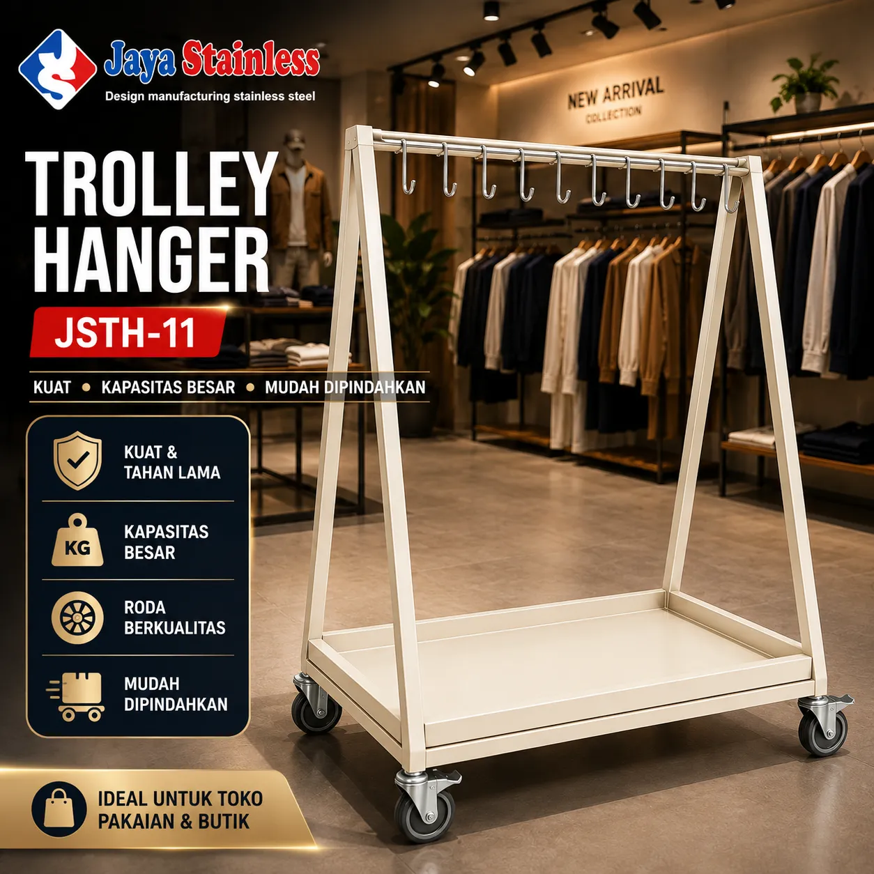 troli hanger besi troli hanger besi