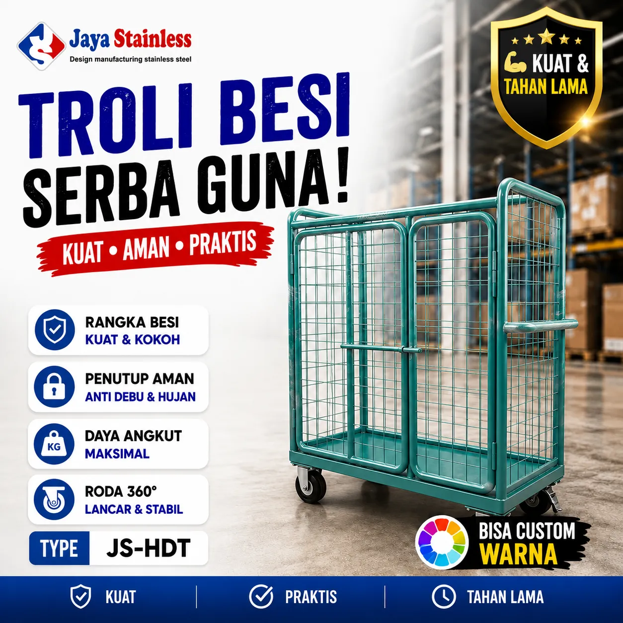 troli gudang besar troli gudang besar