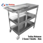 Trolley-Makanan-3-Susun-1-Handle-Holo