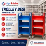 troli buku besi