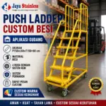 push ladder troli gudang besi_11zon