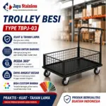 troli besi coklat jaya stainless_11zon