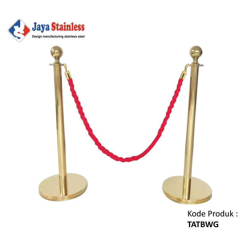 Tiang-Antrian-Tali-Bludru-Warna-Gold
