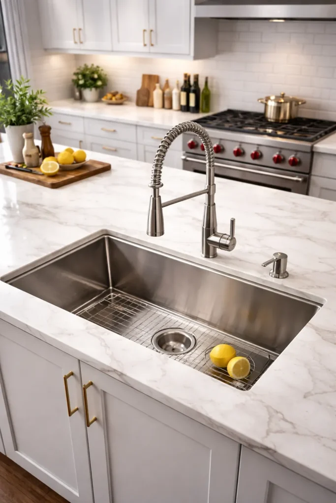 Wastafel Kitchen Stainless yang Salah Bisa Bikin Dapur Cepat Bau