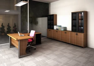 Meja Kantor Modern untuk Ruang Kerja Rapi dan Nyaman