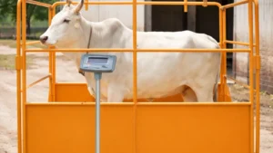 Timbangan Hewan Ternak Berkerangkeng untuk Pengukuran Berat yang Akurat