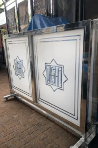 Pembatas Masjid Stainless Masjid Jami Ar Ridha Pamulang 2